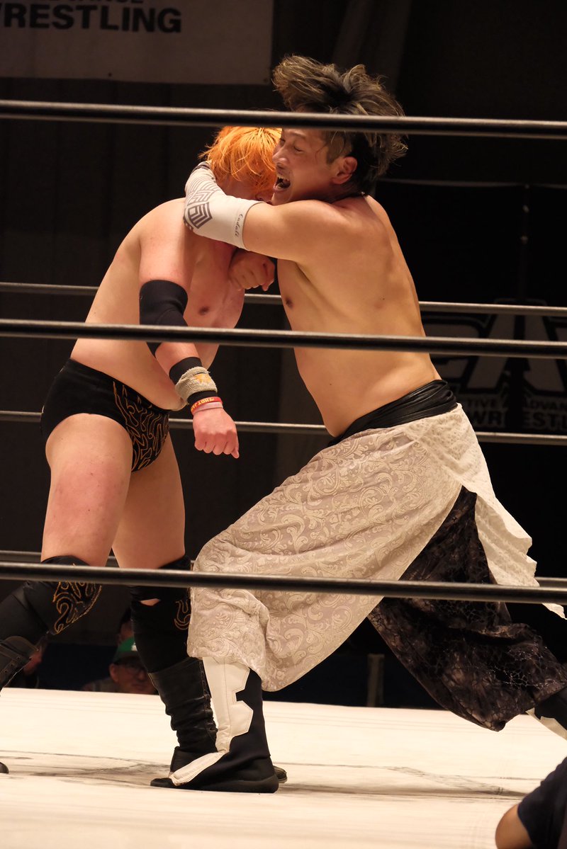 naoyavic's tweet photo. 2026 1012 

GRAND SLAM in 後楽園ホールの９７

#2AW 
#2AWはオモシロイ https://t.co/iTfpAkjbkW