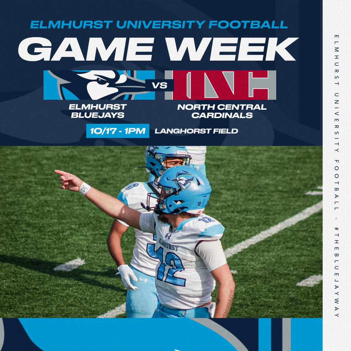 ElmhurstU_FB's tweet photo. #THEBLUEJAYWAY https://t.co/h2mwYiEB2C