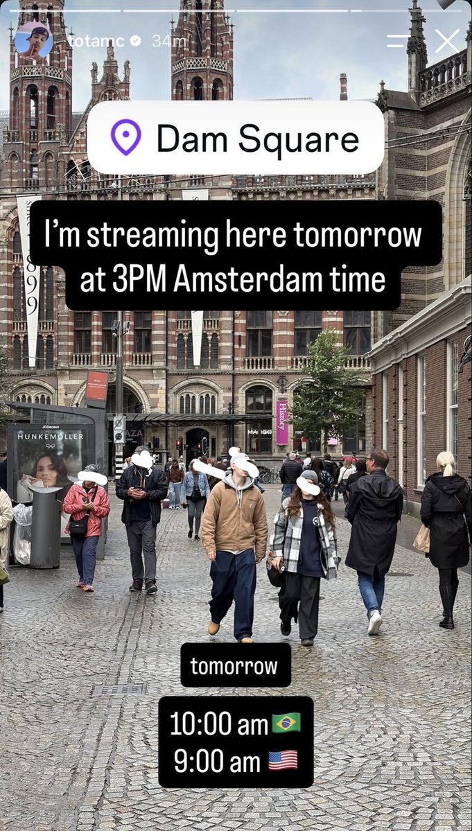 MarvinTheMars's tweet photo. Finally an Irl stream in the streets of Amsterdam @totamc_ should do it in the morning in Amsterdam that what he should do for these euro trip streams exploring the streets of the countries interacting with the people and seeing tourist locations trying different foods culture https://t.co/pBHnqy9Oni