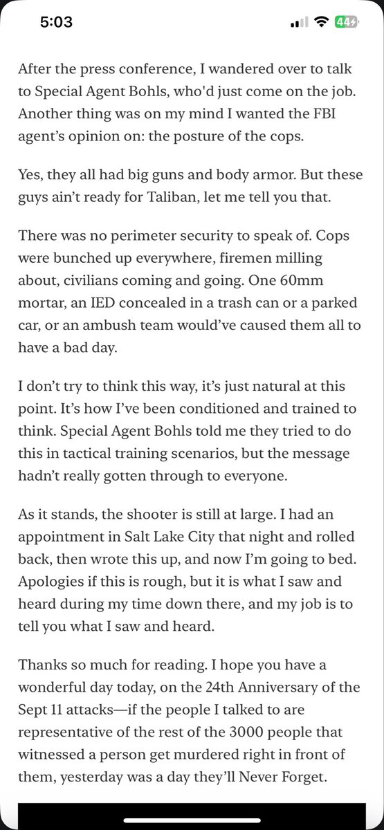 HuntClancy's tweet photo. every time i am in a place where cops are actively responding to something i think about what soft targets they present themselves as. A secondary ambush, a device left in a likely assembly areas, diversionary strikes.

They ain’t ready for the Taliban. 

https://t.co/sbjtBVKqXL https://t.co/BP8i03hpX8