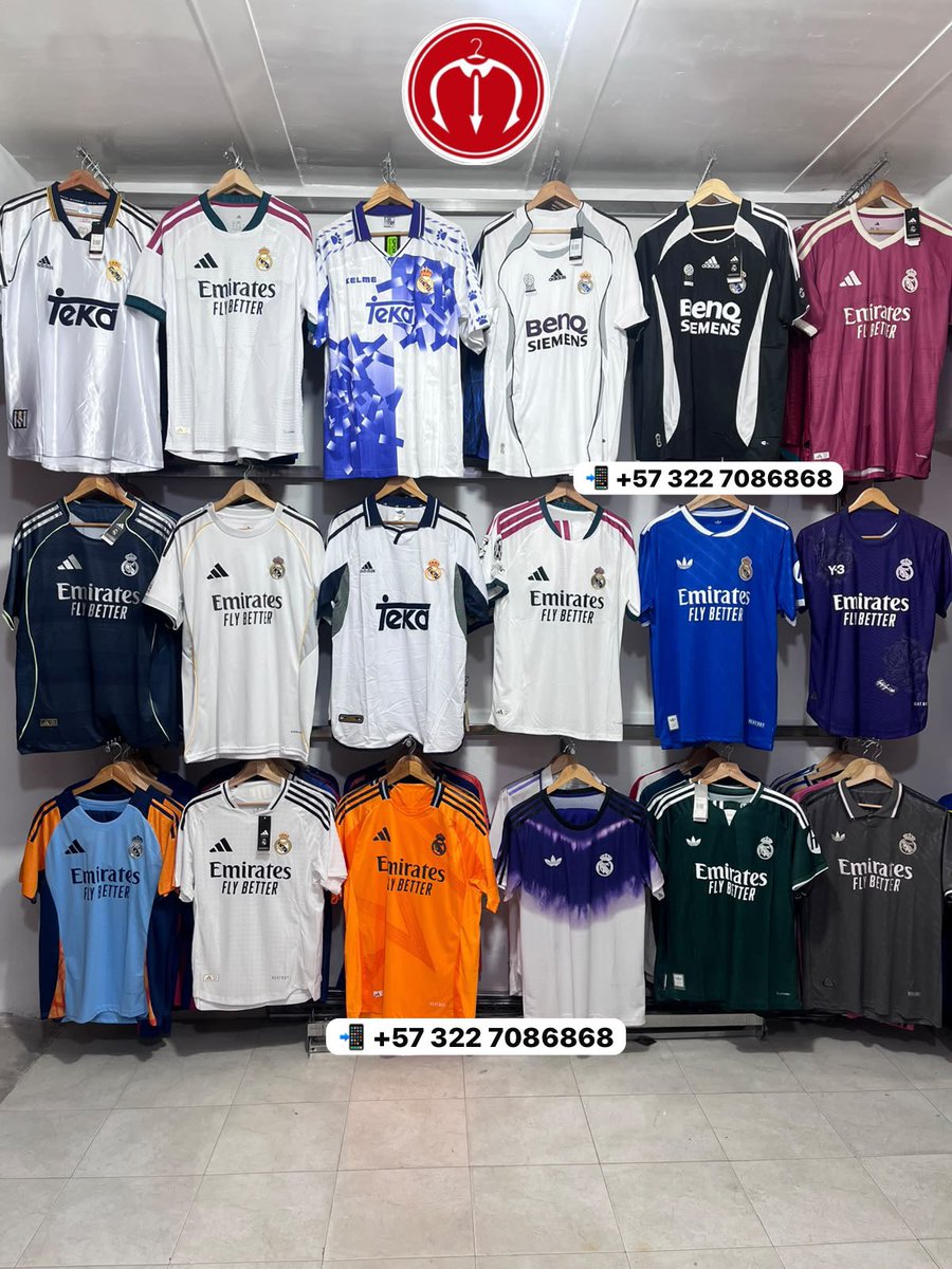MegaStore_Co's tweet photo. Colección Barcelona🔵🔴
Para niños y adultos.🥵
Tallas S M L XL XXL🥇

Niños 6-8-10-12-14-16👦🏻

Colección Real Madrid⚪️⚪️
Para niños y adultos.🥵
Tallas S M L XL XXL🥇
Niños 6-8-10-12-14-16👦🏻

Estamos en Cali y Palmira 🌴

📲 Pide nuestro Catálogo
📲 +57 322 7086868

Domicilios🇨🇴 https://t.co/lTpoj1F5Wb