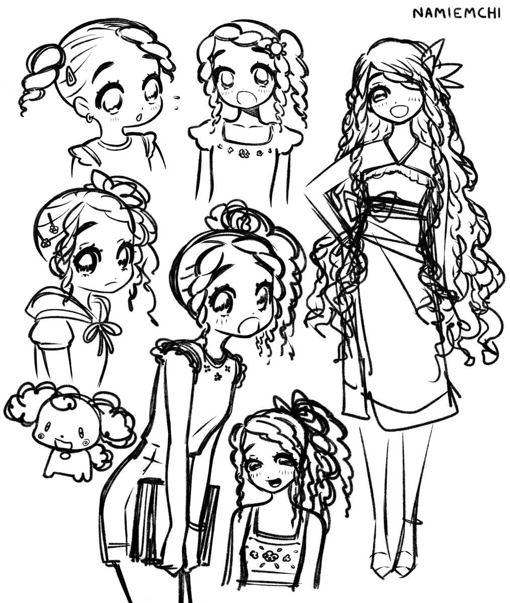 namiemchi's tweet photo. early sketches https://t.co/N1jgqVgf4o