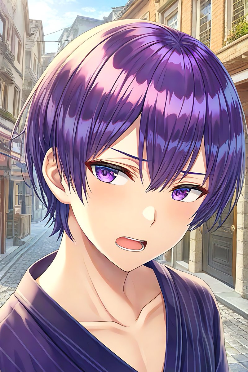 Boy_Knight_R18's tweet photo. 着物系を着せると胸元が開くからセクシーなんだよ。 https://t.co/RELVxoy3xs