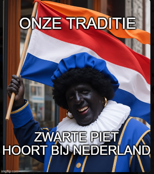 ovcned's tweet photo. #ZwartePiet #ZwartePietBlijft https://t.co/aRBdmkhf7I