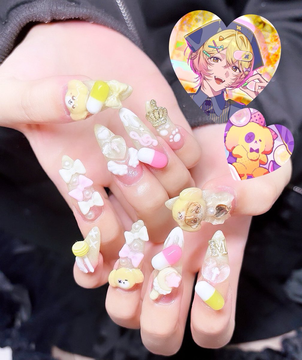 lulumya__m's tweet photo. 🩷💛💊➿🎶💅🏻 https://t.co/b8cJrTh6bI