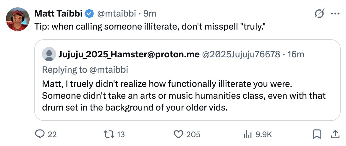 briebriejoy's tweet photo. He's not much of a free speech advocate* but he's one hell of a copy editor. 

*If Israel's involved https://t.co/Owp5MgQeUA