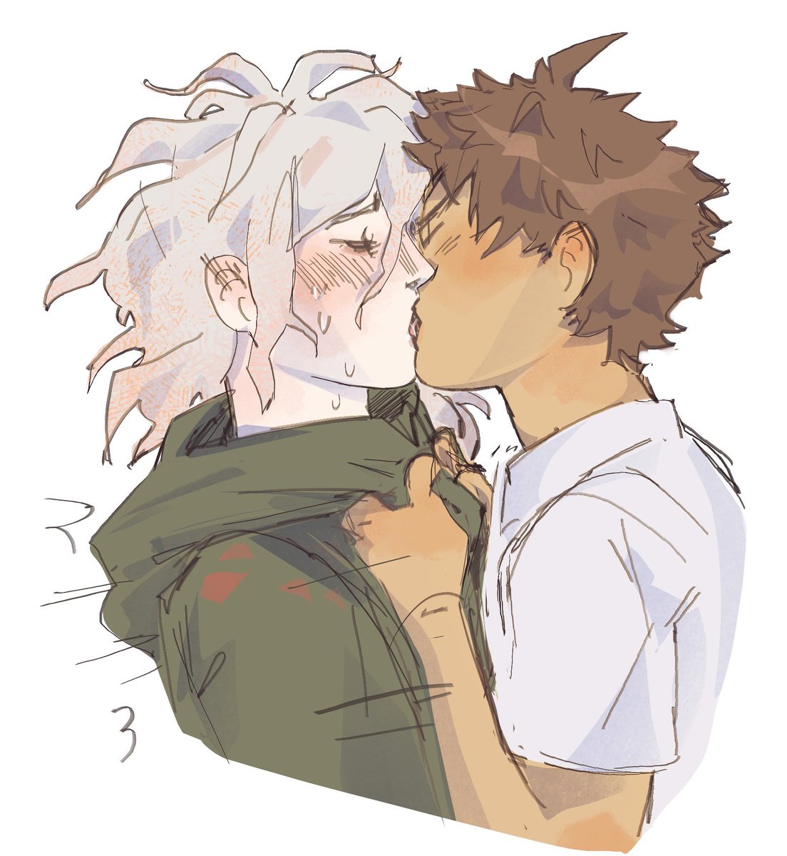 Lysiluu's tweet photo. i blacked out and this just showed up ermmm #sdr2 #komahina https://t.co/IdVB8nIQGO