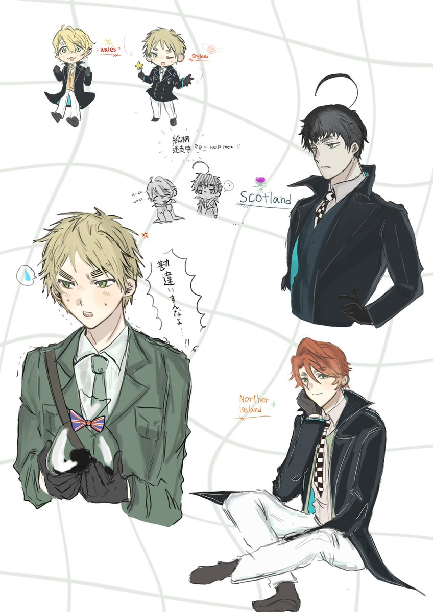 adch_outo's tweet photo. 初🏷️失礼します〜！

主に🇬🇧多めと他のキャラを描いてる🇬🇧領です〜！

全反応巡回して気になった方を無言フォローでお迎えしようと思ってます🫶💗
片思い2日です🌹

#ヘタリア絵描きさんと繋がりたい
#ヘタリア好きさんと繋がりたい https://t.co/hhiM45Dl23