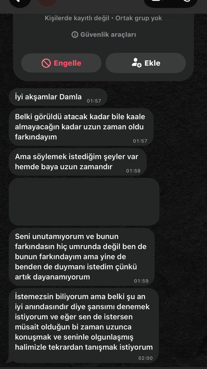 daminuir's tweet photo. görüldü attım üzülme (okundu kapalı) https://t.co/gSmr5qQ8Zv