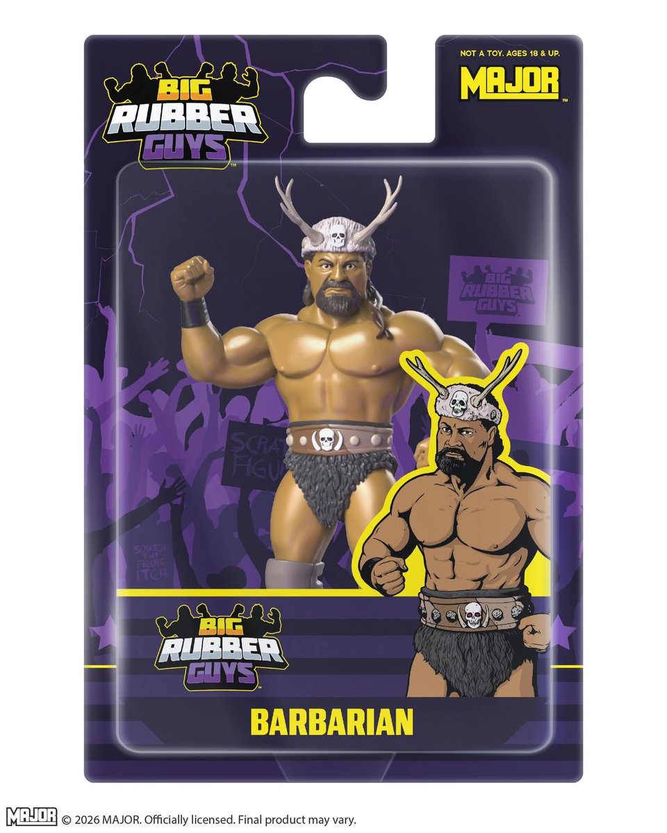 CollectMajor's tweet photo. Barbarian can be yours by purchasing at https://t.co/sBeCovjYm5 but only for the remainder of the month!

Pre-order and secure yours, soon!

#CollectMajor
#ScratchThatFigureItch https://t.co/22jb0SBaNk