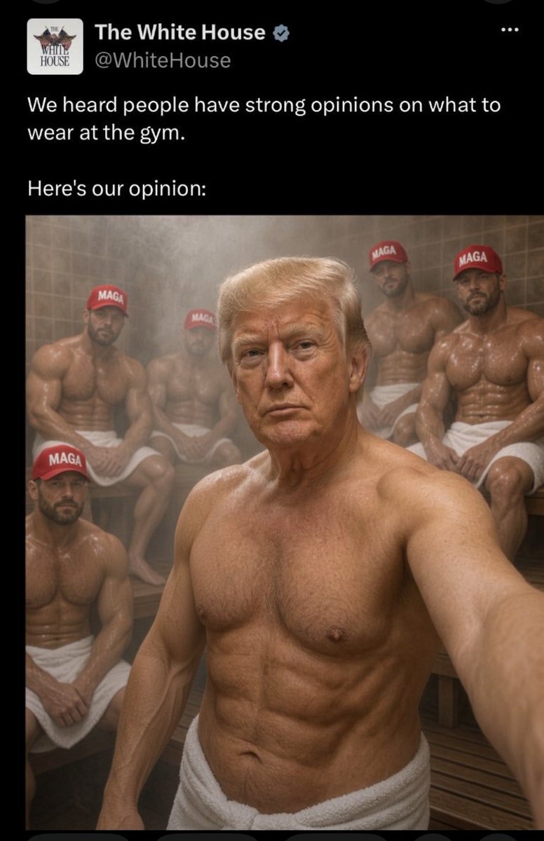 aintscarylarry's tweet photo. The White House is tailoring its messages to its second largest target audience: Closeted republican homosexuals. First largest? Child-raping pedophiles. https://t.co/fr1mNt5txm