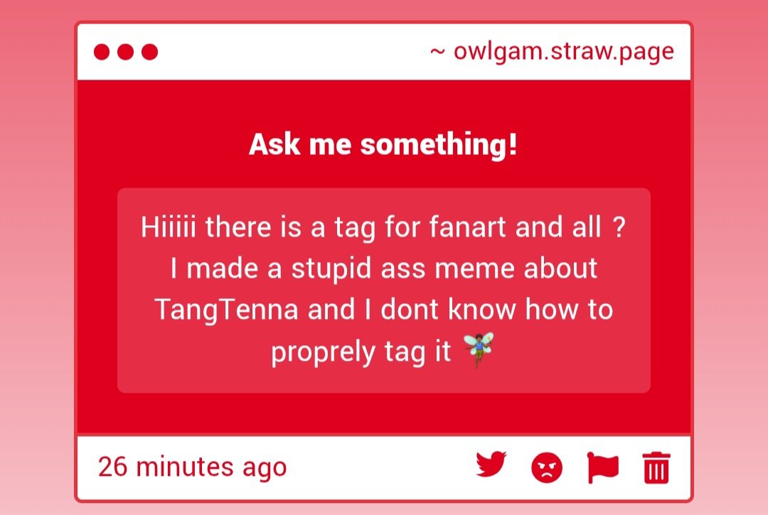 OwlGams's tweet photo. I've started tagging this stuff as #TangTenna ! https://t.co/CF7srT8j7k
