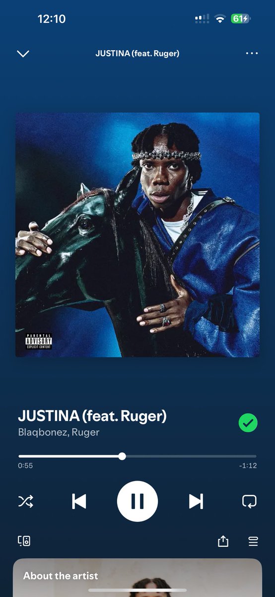 AdeBlownBoy's tweet photo. .. @BlaqBonez what’s going on?? Where’s Ruger verse on the song??! https://t.co/6irgGs4mli