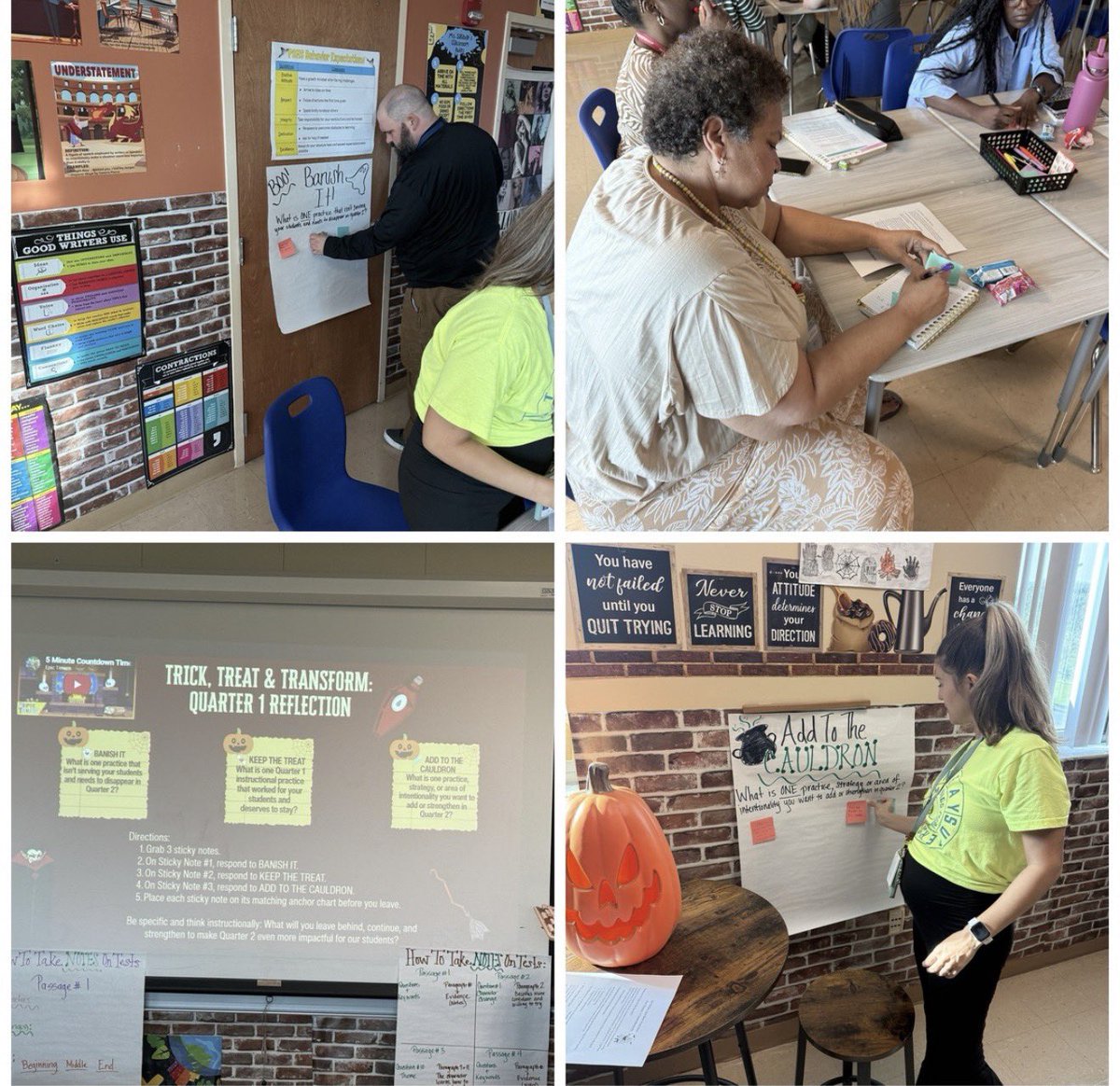 kjmartinez__'s tweet photo. Last week, our ELA Dept. engaged in meaningful reflection on Qt. 1 practices &amp; strategic planning for PM2.📚 I am proud to lead a team that embraces continuous improvement, remains grounded in student achievement, &amp; understands that intentional instruction drives lasting success. https://t.co/qJItgO9Nua