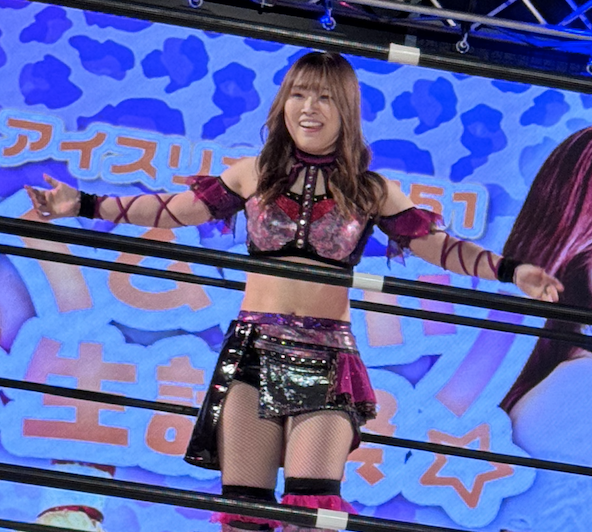 StrollCam's tweet photo. Ice Ribbon #1451 ~ Hamukatsu Birthday Festival
2025.10.25 – Ice Ribbon Dojo

Kaho Matsushita &amp; Misa Kagura make quite a duo 💥💥

#松下楓歩 #神姫楽ミサ #iceribbon #アイスリボン #ハムカツ生誕祭 #アイスリボン道場 https://t.co/R8Y5e695BO