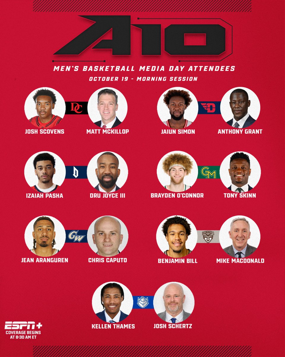 atlantic10's tweet photo. We'll catch you Monday at Media Day 😉 https://t.co/KrOicJET2P