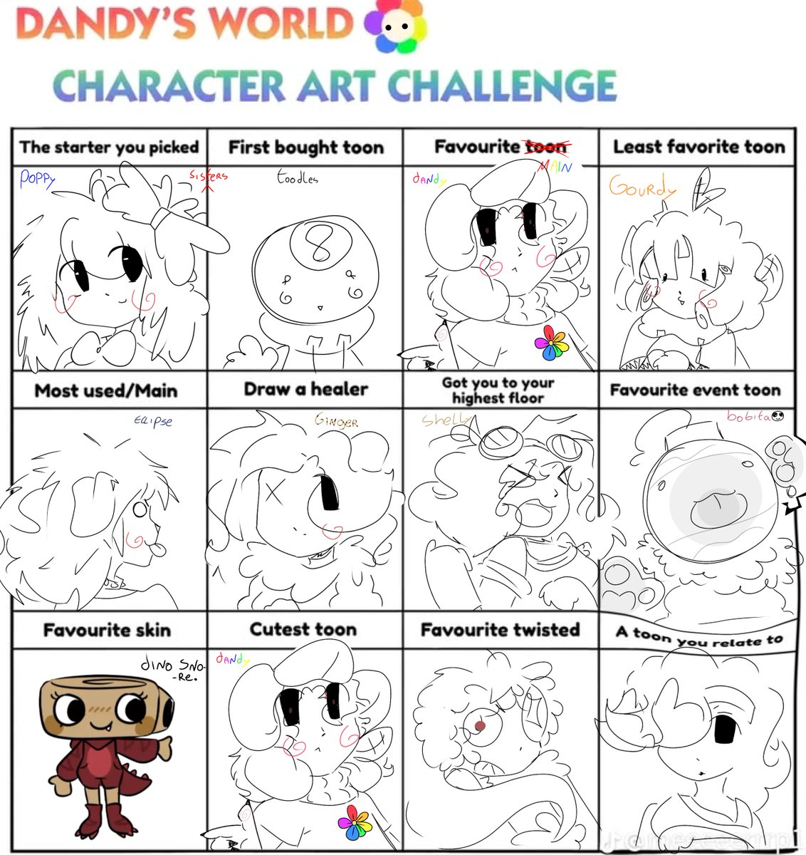 zuckzyeoko's tweet photo. That ddw challenge 
#dandysworld #challenge #art #moe https://t.co/nLEOl69POf