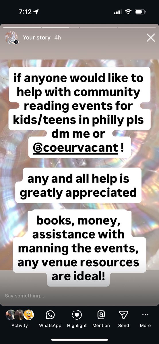 piinkst4rr's tweet photo. 🚨PHILLY MUTUALS🚨 @desirduvampire and i are putting together reading and literacy events for kids/teens in the city and we need your help! any books, financial donations, assistance, and vendors** for events are very appreciated! bring back community!!!!! https://t.co/ezxLpYY0pG