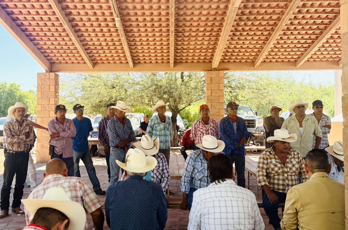 RicardoLugoM1's tweet photo. 🌵🦌En Loma de #Bacum, reafirmamos nuestro compromiso de seguir cumpliéndole a la comunidad #Yaqui y concretar las acciones y obras del #PlanDeJusticia para las #familias de esta valiosa tierra. 

Ánimo y fe 
#RLMoreno https://t.co/luBAtfiRBe
