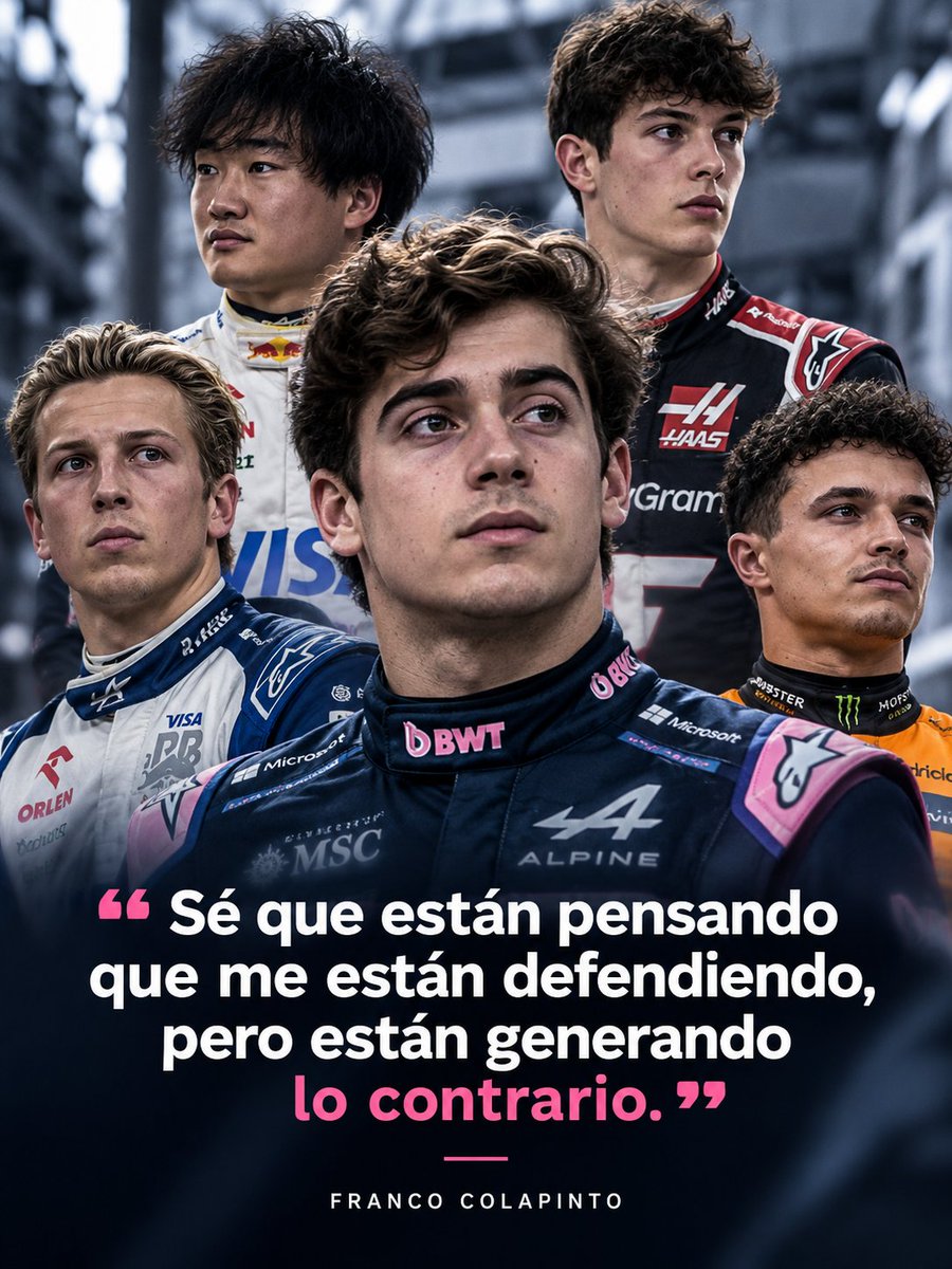 FormuMix's tweet photo. Después del mensaje de Franco, en el que nos pidió que bajemos los decibeles y que dejemos de atacar a otros pilotos, compañeros de equipo, mecánicos e ingenieros en sus redes sociales, creo que hay varias cosas que deberíamos entender. Nadie está negando que ese mensaje haya sido consensuado con su entorno más cercano, con María, Jamie y el equipo Alpine. Pero eso no le quita honestidad ni valor a lo que dijo. El mensaje es claro: esas agresiones no lo ayudan y no es lo que quiere de sus seguidores.

La primera cuestión es diferenciar una crítica de un mensaje de odio. Cuando Lando Norris hizo aquellas declaraciones sobre Franco, vi gente que le dijo, con respeto, que siendo campeón del mundo no podía expresarse de esa manera. Eso es una crítica válida. Los deportistas no son intocables y deben aceptar las críticas respetuosas. Pero también vi comentarios diciéndole que era el campeón más irrelevante de la historia, burlándose de su vida privada o insultándolo por su sexualidad. Eso ya no es una crítica, es un ataque personal. Y lo mismo sucede cuando alguien va a las redes de Yuki Tsunoda, Liam Lawson o cualquier otro piloto a descargar su bronca, o incluso a las de sus familiares o parejas.

Que paguemos por ver un espectáculo, ya sea yendo a un circuito o contratando un servicio para seguir la Fórmula 1, nos da derecho a opinar y criticar, pero no a agredir gratuitamente.

Lo que me preocupa es que, después del mensaje de Franco, en lugar de hacer una autocrítica, estemos buscando culpables. Estamos señalando a tuiteros y youtubers como si fueran responsables de lo que otros escriben en las redes de los pilotos. Y acá hay algo fundamental: cada uno es responsable de sus propios comentarios.

Si alguna vez fuiste a la cuenta de Yuki a insultarlo después de que le hiciera un gesto a Franco, si fuiste a la de Lando a decirle barbaridades o si atacaste a otro piloto porque tuvo un roce con Franco, estaría bueno que te preguntes si estuvo bien. Quizás hoy sea el momento de reconocer que te quizás te equivocaste.

Porque una cosa es que alguien publique una opinión desagradable en su propia cuenta y otra muy distinta es que vos vayas a la cuenta del piloto a insultarlo. Son cosas diferentes. Lo que publicás en tu propia red social no es lo mismo que ir directamente a la red de una persona a descargar tu odio.

Y si decís que lo hiciste porque un tuitero o un youtuber te calentó la cabeza, te convenció o te alentó a hacerlo, entonces también deberías preguntarte qué responsabilidad estás dispuesto a asumir por tus actos. ¿En serio alguien con 50 mil seguidores puede manipularte hasta el punto de hacerte ir a atacar a una persona en sus redes sociales? ¿En serio necesitás que otro te diga cómo comportarte?

Echarle la culpa a otro para no hacerte cargo de lo que vos mismo escribiste me parece una falta de autocrítica y una forma bastante cómoda de sacarte la responsabilidad de encima.

He discutido con tuiteros, he tenido diferencias y discusiones acaloradas con algunos de ellos. Eso no me impide reconocer que hoy se los está intentando convertir en chivos expiatorios para que otros no tengan que hacerse cargo de sus propias acciones.

El mensaje de Franco no fue una invitación a salir a buscar culpables ni a prender fuego a nadie. Fue un pedido para que entendamos que esas agresiones no lo ayudan. Así que, en lugar de señalar a los demás, empecemos por mirarnos el ombligo. Todos podemos equivocarnos, y reconocerlo no nos hace menos fans de Franco. Al contrario, si realmente queremos apoyarlo, lo mínimo que podemos hacer es respetar lo que nos está pidiendo y empezar por cambiar nuestra propia conducta.