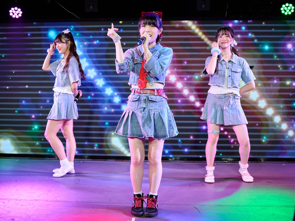 tnk_ph's tweet photo. Date: 20261011
Event: NEO IDOLEGION FREELIVE Extra Vol.16
Place: 上野AL-TEMA（東京）
Perform: #ミュウザスカイウォーカー #結凪ひかり #桜井咲莉 from Rays-Me!
#RaysMe https://t.co/FtBmWBPiMe