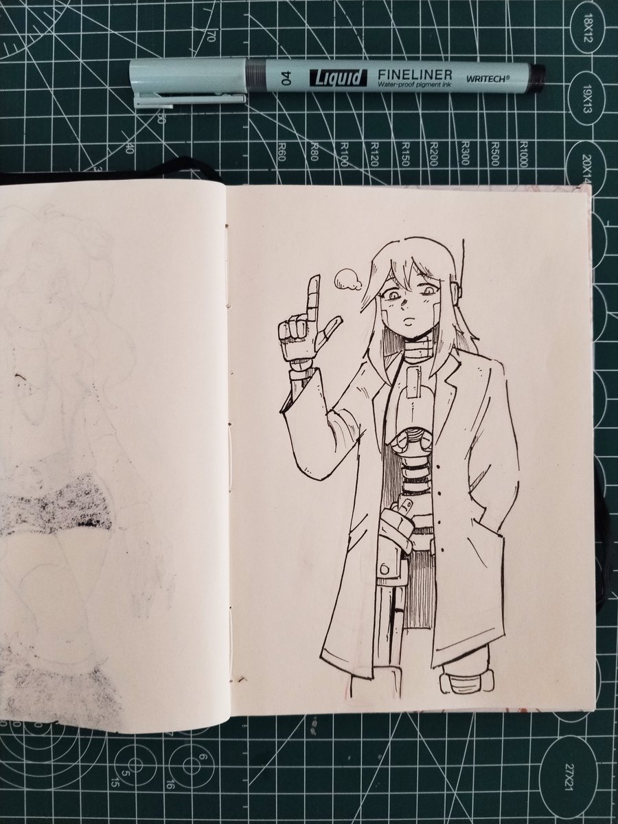Omar_dibuja's tweet photo. Inktober day 15, doctor https://t.co/czLcTKjJNa