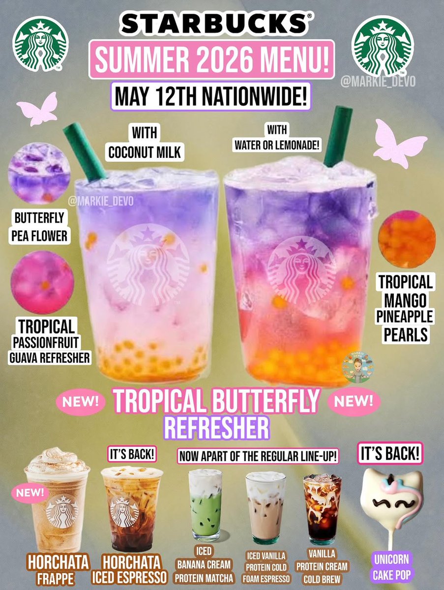 ChloeScott19173's tweet photo. conut milk, water or lemonade): A vibrant blend of passionfruit and guava flavors with mango-pineapple flavo... https://t.co/aGTLUknwIw
