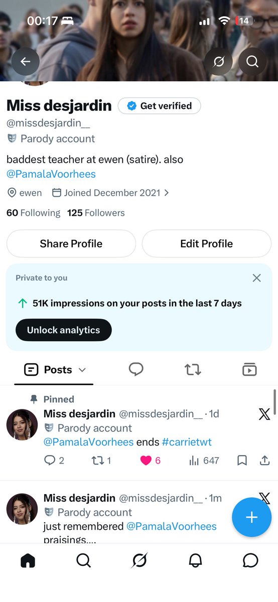 missdesjardin__'s tweet photo. all this for a fake ass roleplay acc where i broke character all the time yall #carietwt easy asf https://t.co/IOyG8hC7hI