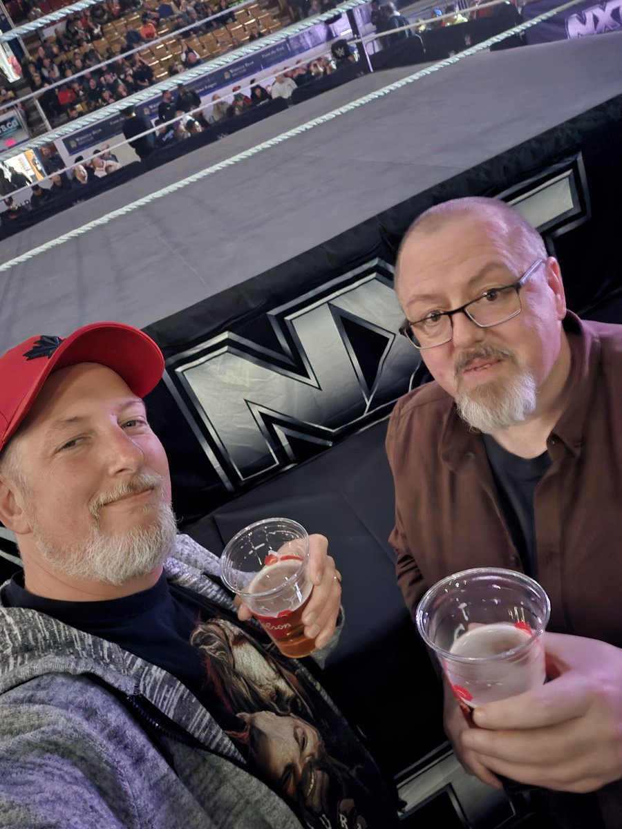 iLikeUncleRevel's tweet photo. Here we go @WrestlingDazeYT
When Scotland comes to Canada via the @DazeCommunity with front row ringside seats to NXT! https://t.co/QcfxGiAzAg