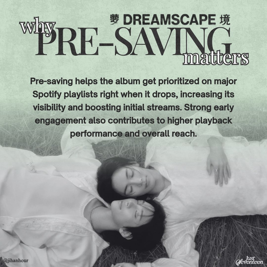 jihanhour's tweet photo. FROM DREAMS TO REALITY, LET’S MAKE THIS DEBUT COUNT! 😇☺️🌌
JEONGHAN and JOSHUA’s ‘DREAMSCAPE’ is almost here! Every bit of support matters, so join the official presave campaign and help spread the word before release day. 🎧
QRT or reply with your presave proof
🔗 Presave here: https://t.co/hvZgzyHYv9
🏷️ Use the hashtags below
JxJ DREAMSCAPE
#PRESAVE_DREAMSCAPE
#JxJ #정한조슈아와함께꾸는꿈
@pledis_17