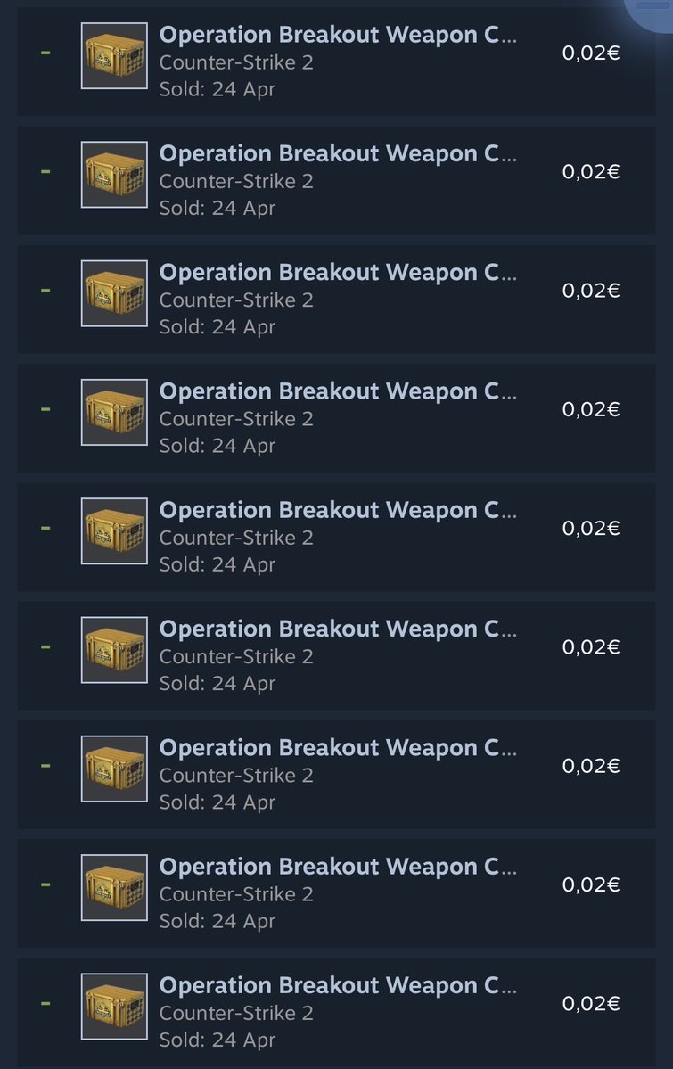 Vlbtc_'s tweet photo. Cs2 market cap is falling,

but i still know one thing for sure,

never sell your cases and stickers,

because you will regret for sure.

I don’t know why i was buying shox stickers btw. https://t.co/sv13dJglVw