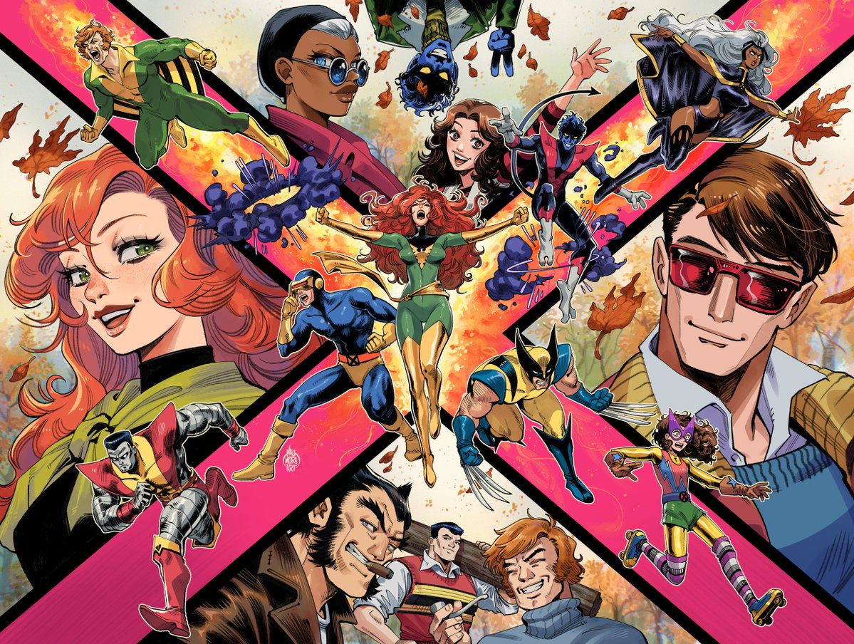 maum0raart's tweet photo. A few years ago I started reading Chris Claremont's legendary run on X-Men. 
The 70s stories were very fun, charming and even heart-breaking, and I've gotten to know these characters in ways I didn't know them before.

So of course I had to draw something!

#xmen #uncannyxmen https://t.co/XEMntvMqnj