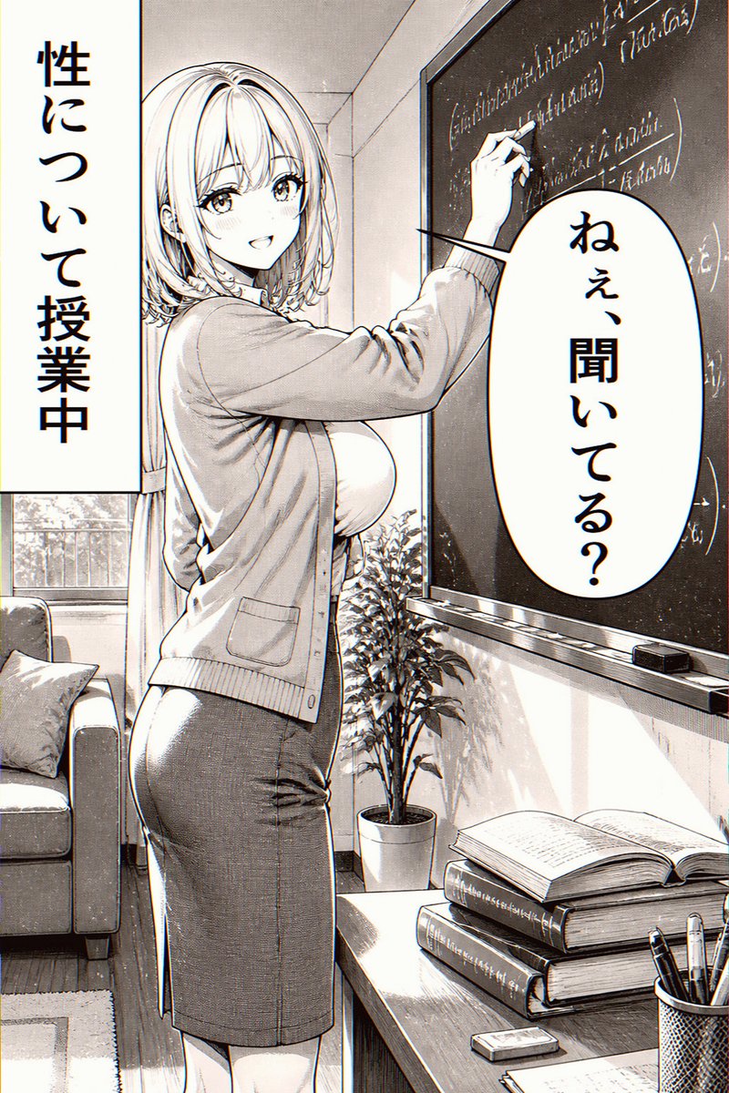 cornerjos's tweet photo. 性の授業の最中に、ちゃんと聞いてる？って先生に聞かれた。

1/7 SFW https://t.co/bB6U5DD3wA