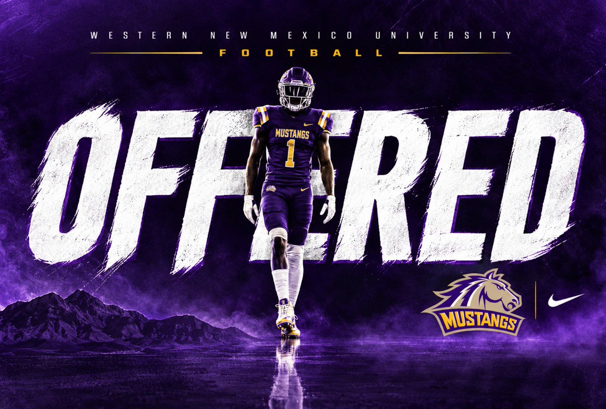 Thor_Brody8's tweet photo. #AGTG!! After a great conversation with @coachapatterson I’m blessed to receive an offer from @WNMUFootball! Thank you, Jesus, and the staff for the opportunity! https://t.co/5IbX9Ii77E