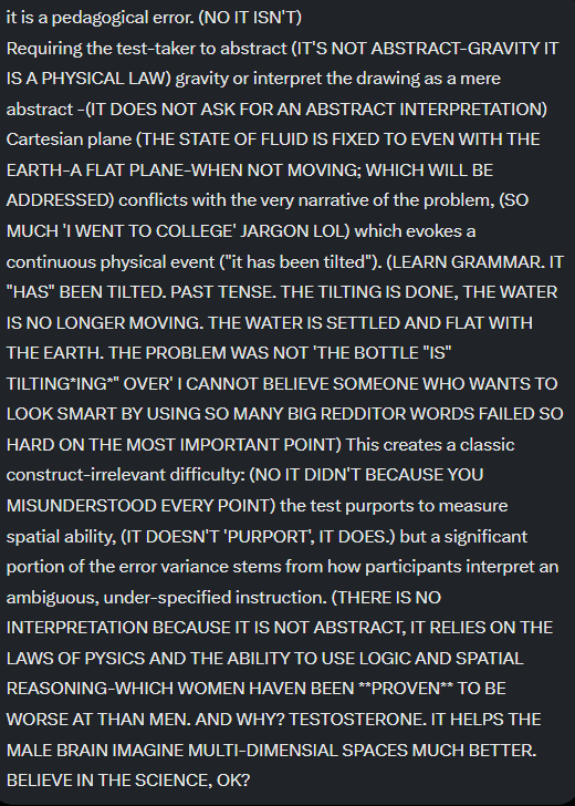 GrokVIII's tweet photo. @qyofal @tj4937 @SGimbley2780 @proverbs_14_23 here is a long winded college entry I replied to. See how collage just makes things unnecessarily confusing? The left/libs purposely create confusion to tear down what was old &amp; replace with their vision. U &amp; this guy proved it by attacking this ONLY cuz the pAtRiArChY https://t.co/exwd2opJwT