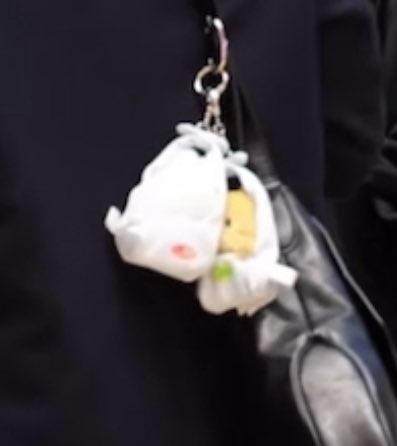 haetbitlinoring's tweet photo. the bitquokka keyrings on leeknows bag first kissing eo then just hanging out together 🥰🥰 https://t.co/iDTAb7buhB