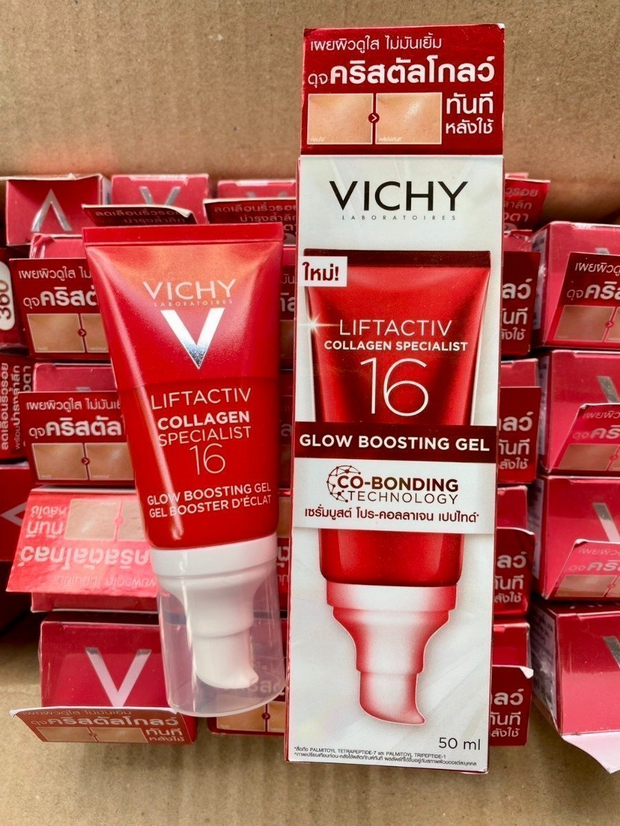 numjshop's tweet photo. #นัมสต็อค
✨🎀พร้อมส่ง #Vichy Liftactiv Collagen Specialist 16 Glow

🔸690.- Boosting Gel 50ml 〰️ เซรั่มเนื้อเจลบางเบาที่ช่วยบูสต์โปร-คอลลาเจนเปปไทด์ลึกถึงชั้นผิว เพื่อฟื้นบำรุงผิวให้ดูอิ่มฟู กระจ่างใส

🔸590.- Eye Care 15ml 〰️ ผลิตภัณฑ์บำรุงผิวรอบดวงตา ช่วยจัดการปัญหาความร่วงโรยรอบดวงตา 16 ประการ เทคโนโลยี Co-Bonding ช่วยฟื้นบำรุงและล็อกความสมดุลของคอลลาเจนในชั้นผิว