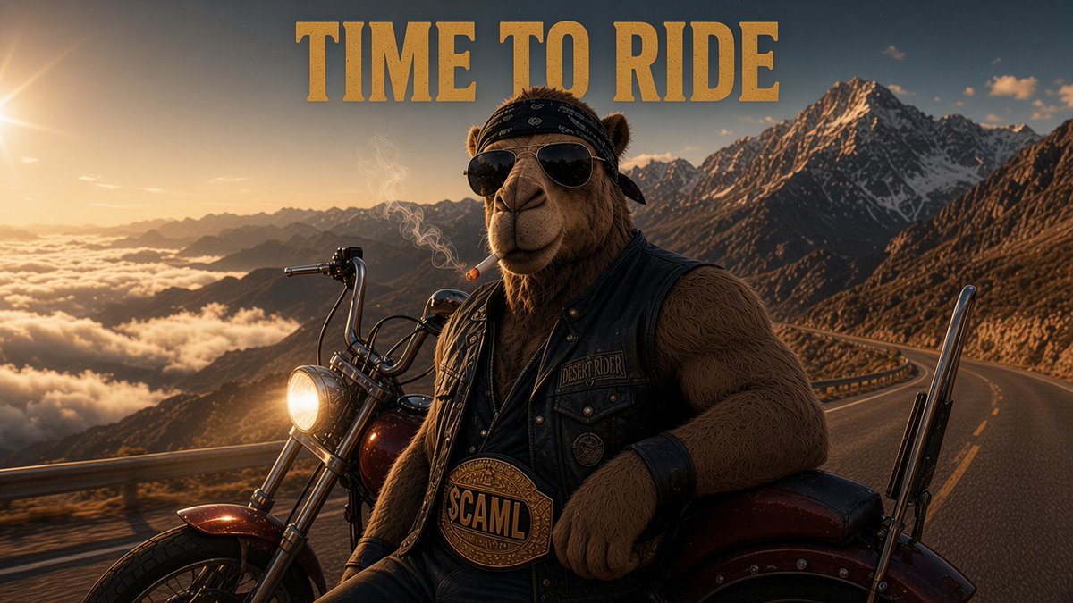 CAMELScoins's tweet photo. 💧 Dev coins went into the liquidity pool.
The camel cleared the road. Now it's time to ride. 🏍️🐪🏔️

CA: AGMh9c2Exs9jxHaTMWxCcBcUVTy1iQKCxzoAidhkxZwT
TG: https://t.co/oHStiCZNbz
#CAMELSCOIN #solana #memecoin #pumpfun https://t.co/N4alKUECVf