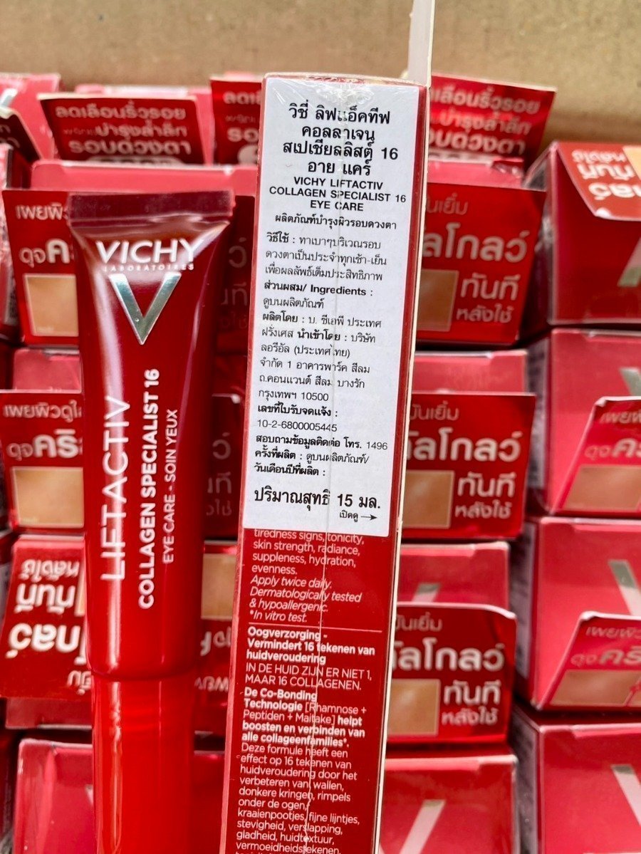 numjshop's tweet photo. #นัมสต็อค
✨🎀พร้อมส่ง #Vichy Liftactiv Collagen Specialist 16 Glow

🔸690.- Boosting Gel 50ml 〰️ เซรั่มเนื้อเจลบางเบาที่ช่วยบูสต์โปร-คอลลาเจนเปปไทด์ลึกถึงชั้นผิว เพื่อฟื้นบำรุงผิวให้ดูอิ่มฟู กระจ่างใส

🔸590.- Eye Care 15ml 〰️ ผลิตภัณฑ์บำรุงผิวรอบดวงตา ช่วยจัดการปัญหาความร่วงโรยรอบดวงตา 16 ประการ เทคโนโลยี Co-Bonding ช่วยฟื้นบำรุงและล็อกความสมดุลของคอลลาเจนในชั้นผิว