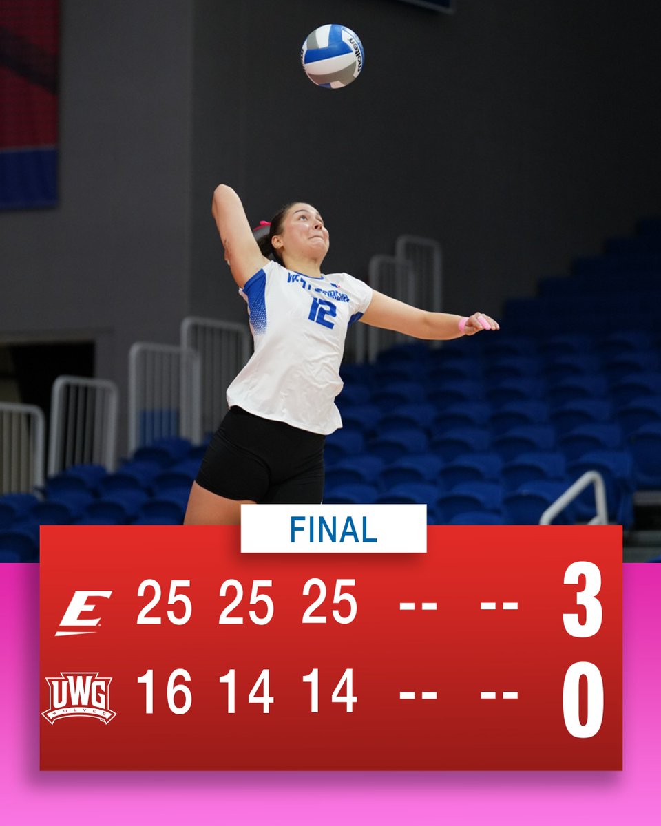 UWGWolvesVB's tweet photo. Final.

#BuiltForMore https://t.co/rOQ8AY36HI
