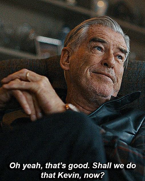ScreenTalkHouse's tweet photo. I can't decide whether Kevin's capacity to endure his father's relentless reminders of the relationship he [ Conrad] once had and may still have, with his wife is a testament to Kevin's inner strength or proof of his weakness. 

Perhaps paradoxically, it is both. #Mobland https://t.co/vduqMciFtU