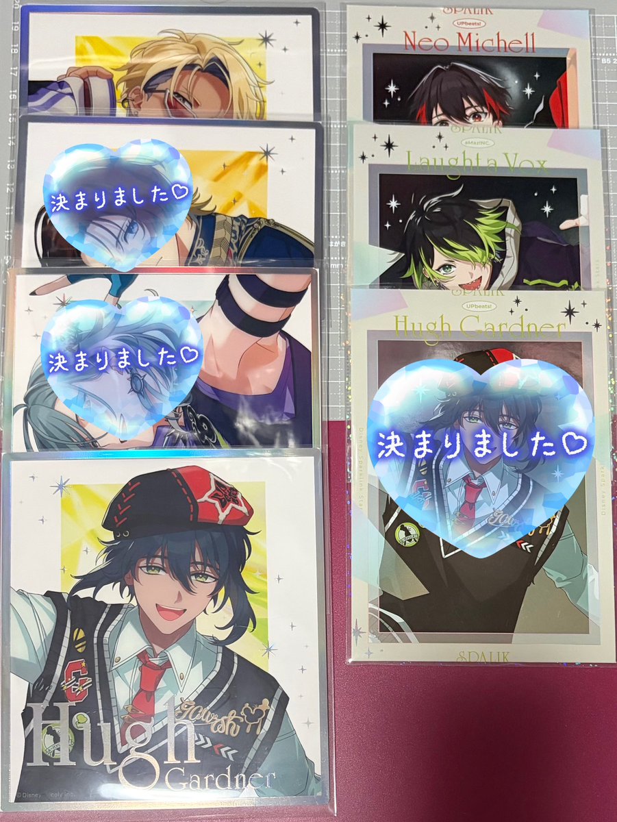 shiren_10's tweet photo. スパリク スパークリンクスターズ 交換 譲渡
【譲】
プロフィールカード▶︎ネオ、ニコラ、☆スー、ノア
ホログラムカード▶︎ヒュー2、ランカ、☆スー
色紙▶︎ノア、ヒュー
ポストカード▶︎ネオ、ラフタ

【求】🩵優先で求めています。
🩵特典▶︎エリー
🩵ポスカ▶︎レント
ホロカ▶︎アッシュ、レント＞エリー
定価＋送料

※☆以外は譲渡可
※固定ポストリプの日に手渡し、郵送は🩵含むお取引を除き2点～を希望