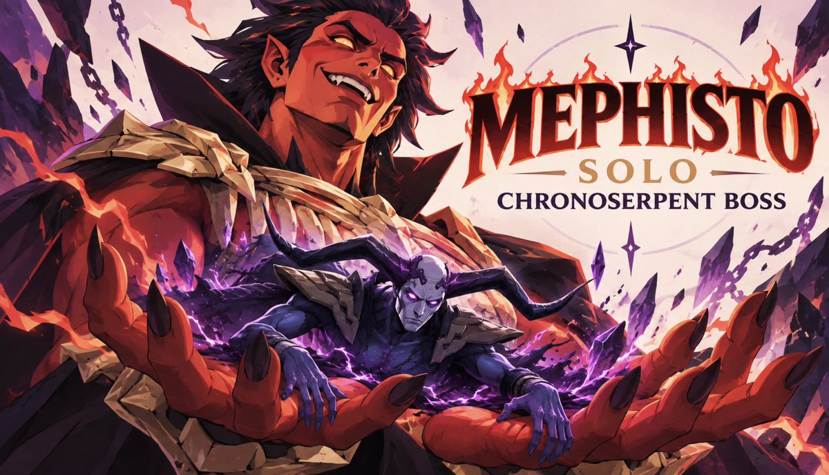 pokiebill's tweet photo. Hell answers to Mephisto🔥
R5 mephisto VS Chronoserpent solo
https://t.co/YpjyUnWpS5
@MarvelChampions #mcoc https://t.co/eABQYrwvoF