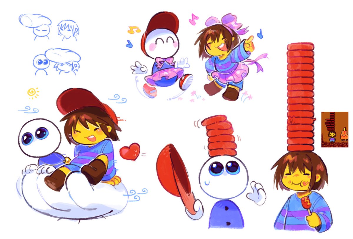 h_ppang's tweet photo. i think they would be good friends
#endacopia #undertale https://t.co/oA55LqsvCv