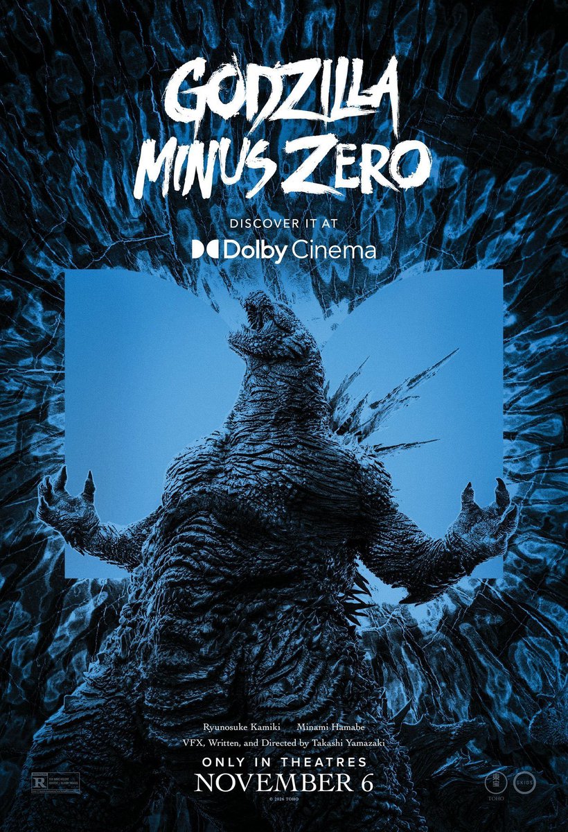 DeanSalamouras's tweet photo. Booked in to see Godzilla Minus Zero on November 5th. VERY Excited!
#GodzillaMinusZero
#Godzilla
#Toho https://t.co/lhwvKhnbQu