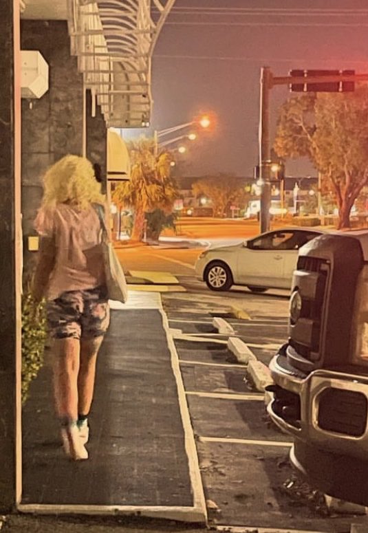BillyRoberts666's tweet photo. Heading to the gym in my Tonia Haddox wig and whore shorts. Gonna listen to Metallica and cry about RJ Mitte. It’s been a rough week! https://t.co/NN2o4274iv