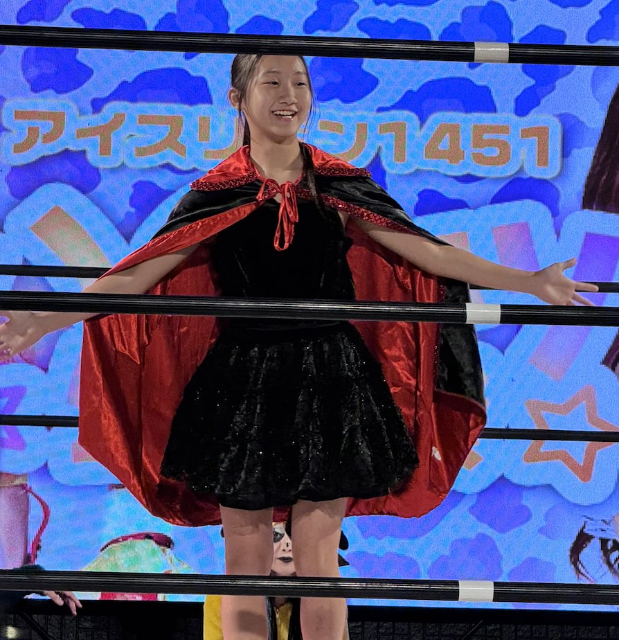StrollCam's tweet photo. Ice Ribbon #1451 ~ Hamukatsu Birthday Festival
2025.10.25 – Ice Ribbon Dojo

Ancham ⚡ &amp; Riko 🧛‍♀️

#杏ちゃむ #Riko #iceribbon #アイスリボン #ハムカツ生誕祭 #アイスリボン道場 https://t.co/SbDpb036Yv