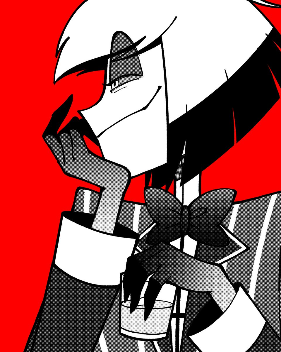meko823122's tweet photo. 描きたくなるデザインしてるよね🦌

#HazbinHotel #AlastorFanart https://t.co/tqLrzaC18L