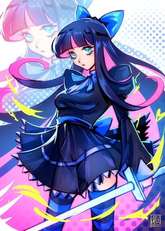LunerEclipo's tweet photo. Muse (just in case for rp!)

~ Name: Stocking Anarchy 
~ Age: 18-19
~ < Give her sweets and she’s all yours! >

(More muses might come soon!) https://t.co/mtuLFhG6pS