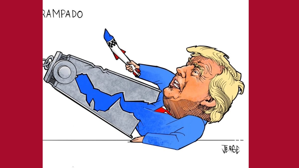 El_Chamuco's tweet photo. “Quizás me haya pasado de la raya”, reconoció Donald Trump al presumir los ataques contra dirigentes iraníes. El presidente de EU afirmó que ahora enfrenta dificultades para identificar con quién negociar el fin del conflicto.
https://t.co/v1IUgYGrr1 https://t.co/pD7FCIytfa